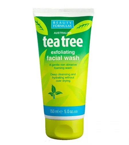 BEAUTY FORMULAS TEA TREE FACIAL WASH (150ml)